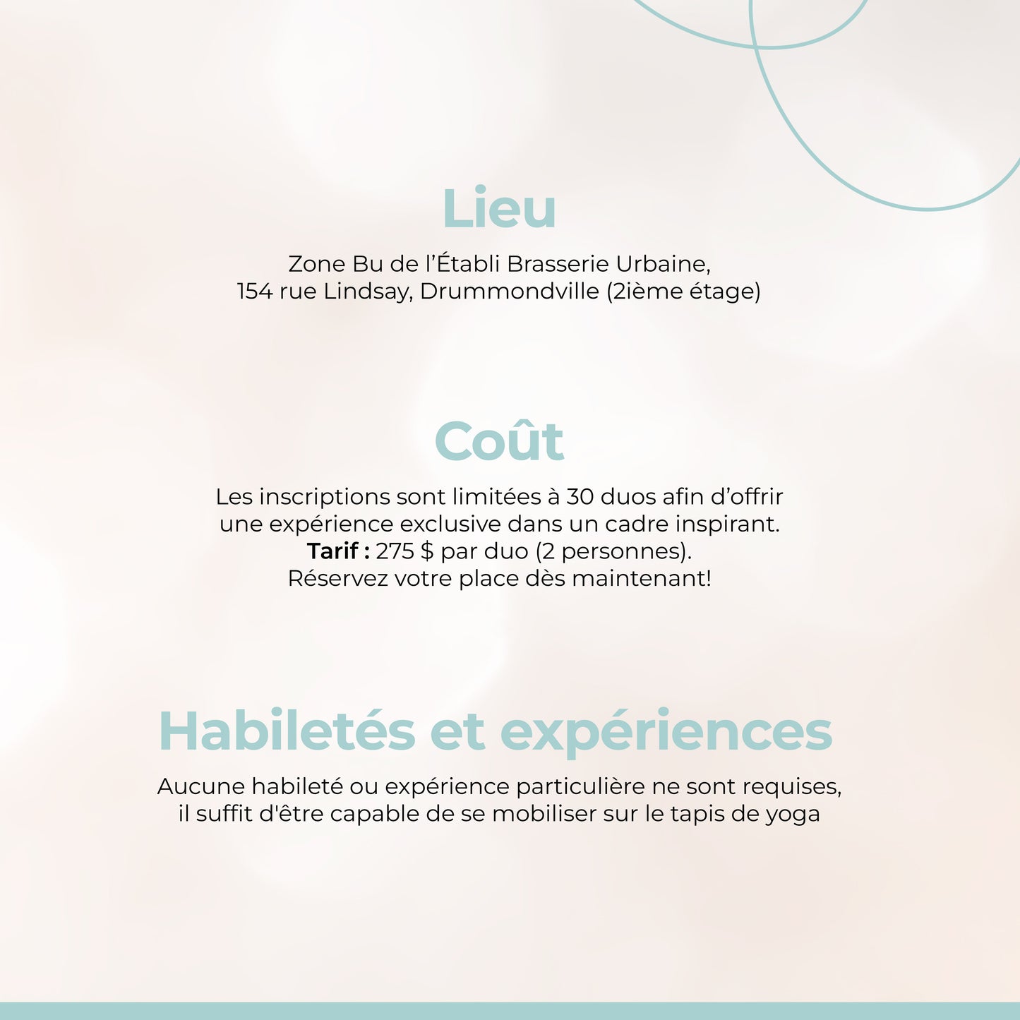 L’événement Connexions pétillantes - Samedi 31 mai 2025. Formule duo exclusive!